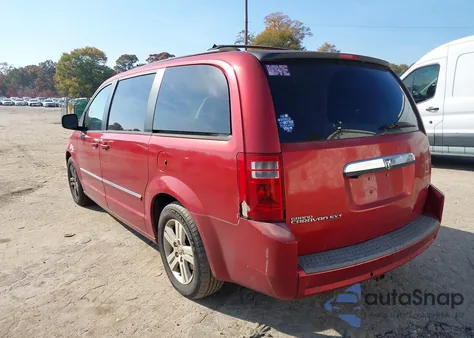 2008 Dodge Grand Caravan Sxt из США, поврежденный, VIN 2D8HN54X38R129801